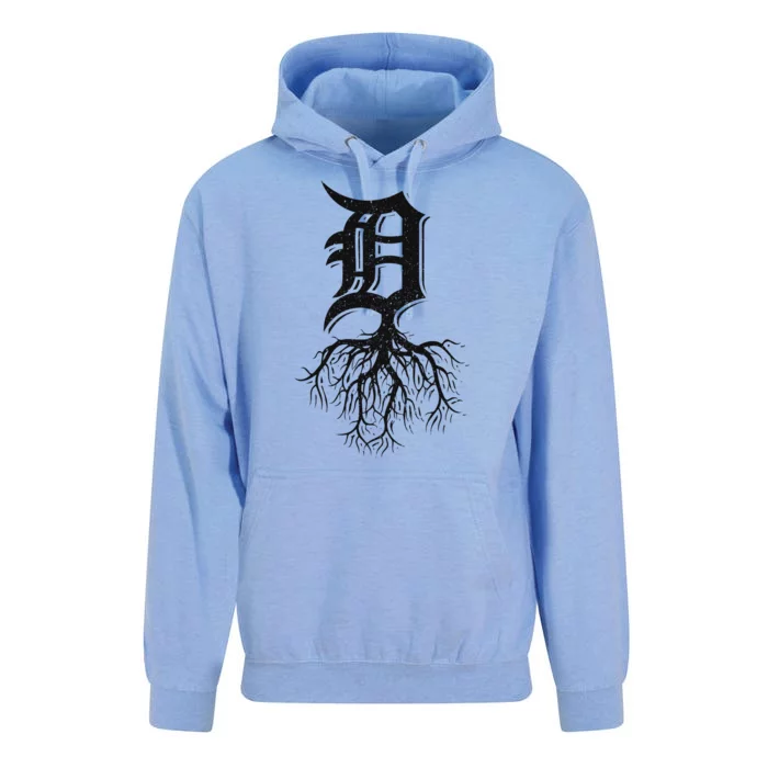 Detroit Roots Michigan American Born Rooted American Gifts Unisex Surf Hoodie