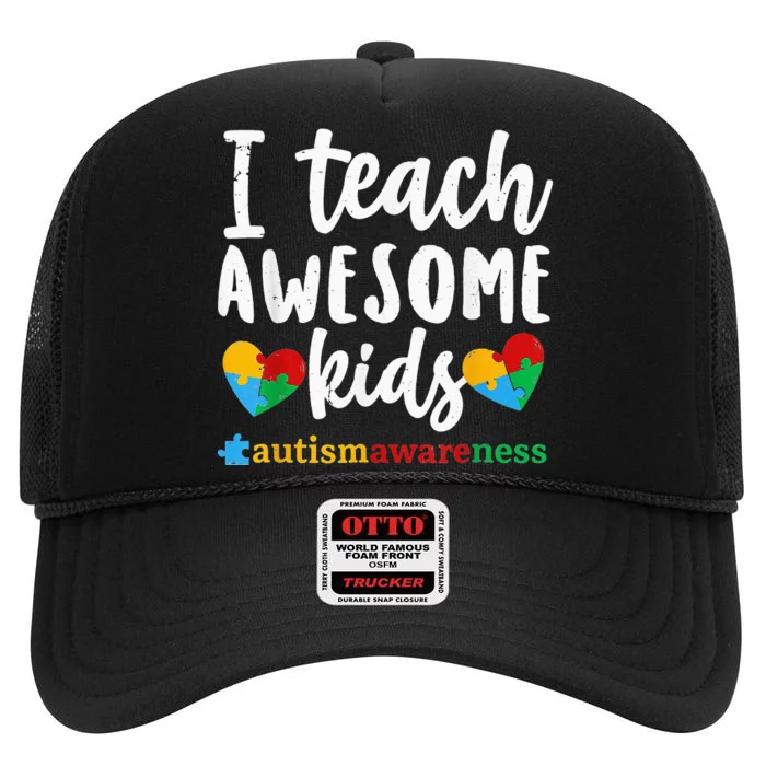 Do Re Mi Fa So Excited To See You Music Teacher High Crown Mesh Trucker Hat