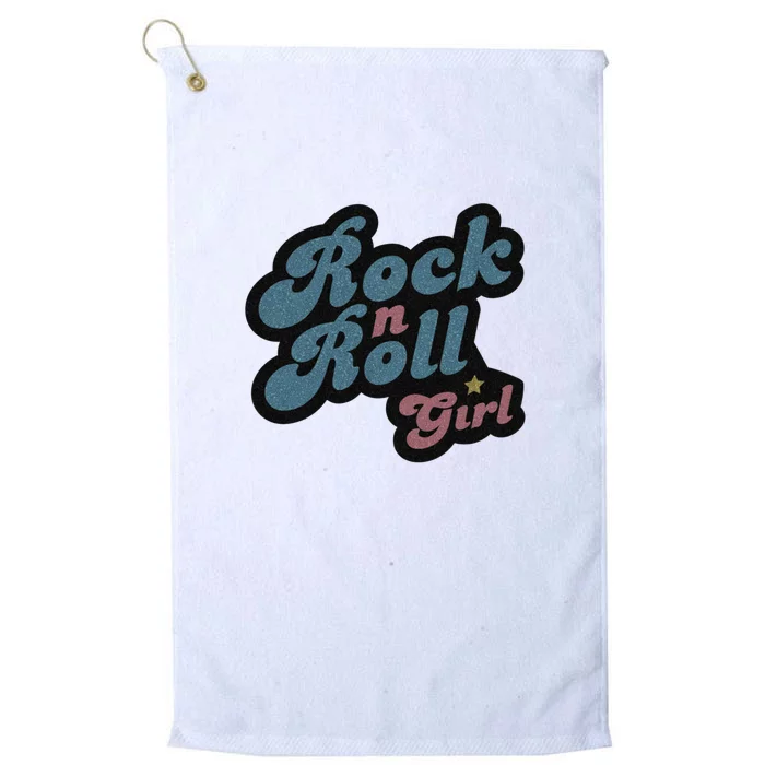 Darla Rock N Roll Girl Platinum Collection Golf Towel