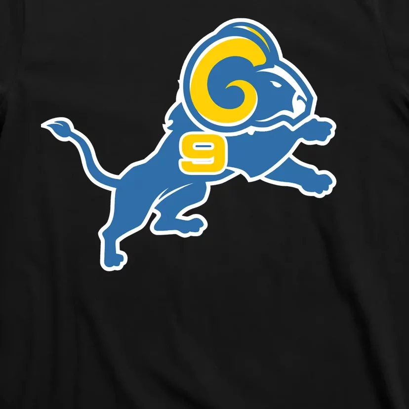 Detroit Rams Number 9 T-Shirt - Trending Tee Daily in 2023