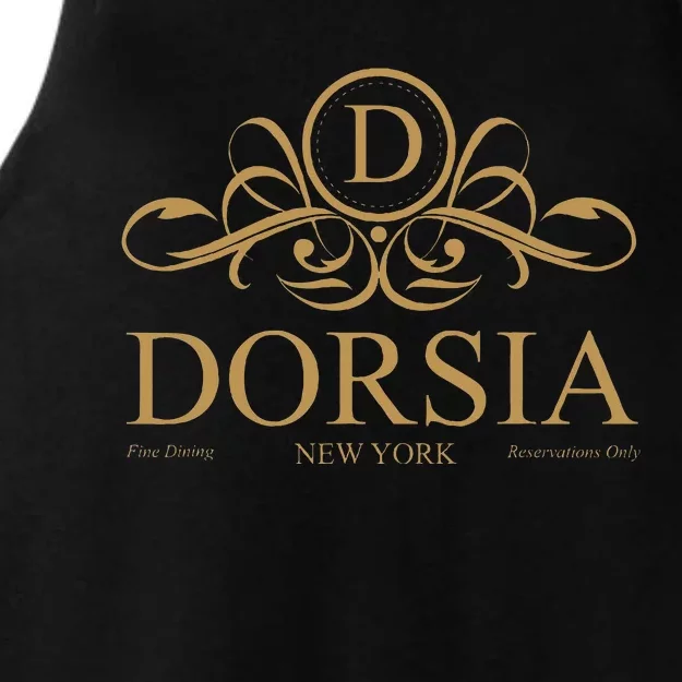 Dorsia Restaurant New York Reservations Only Ladies Tri-Blend Wicking Tank