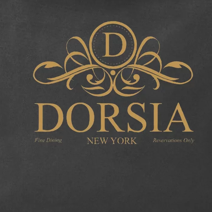 Dorsia Restaurant New York Reservations Only Zip Tote Bag