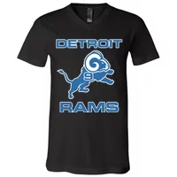 TeeShirtPalace Detroit Rams Logo T-Shirt