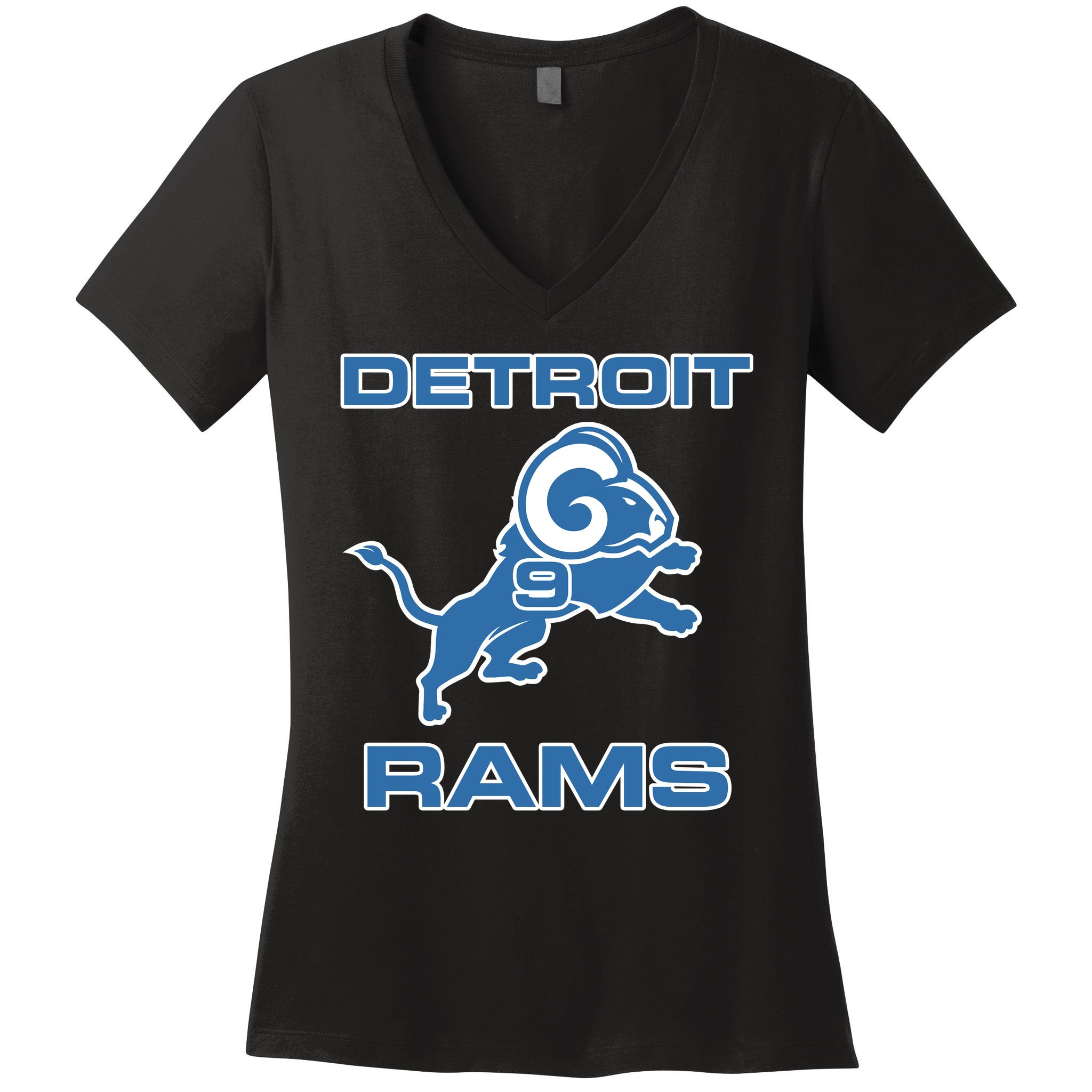 TeeShirtPalace Detroit Football Lions Tie-Dye T-Shirt