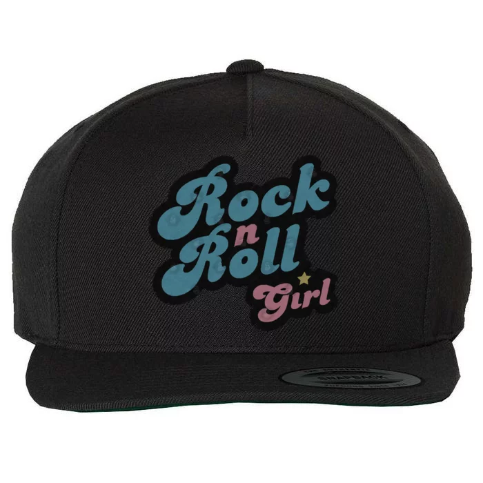 Darla Rock N Roll Girl Wool Snapback Cap