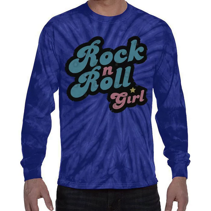 Darla Rock N Roll Girl Tie-Dye Long Sleeve Shirt