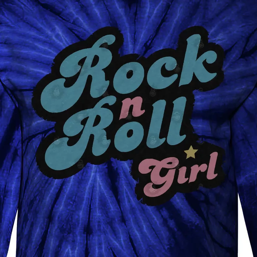 Darla Rock N Roll Girl Tie-Dye Long Sleeve Shirt