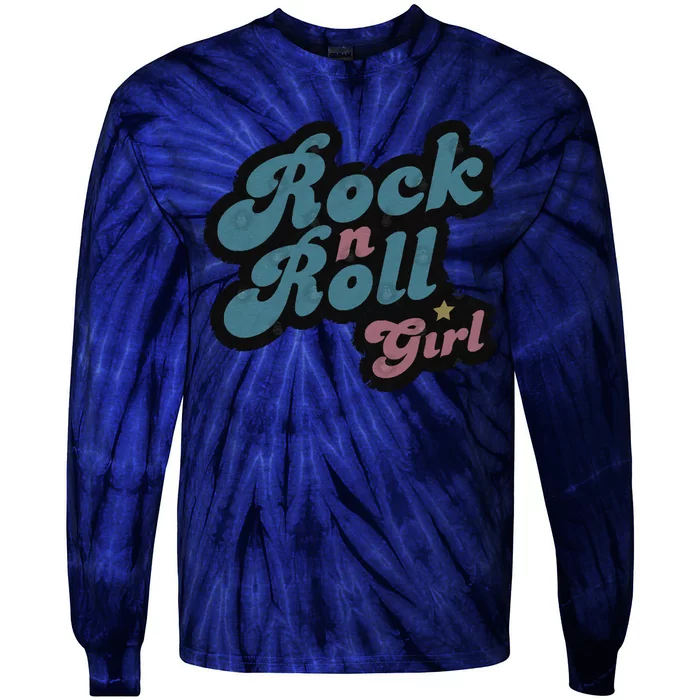 Darla Rock N Roll Girl Tie-Dye Long Sleeve Shirt