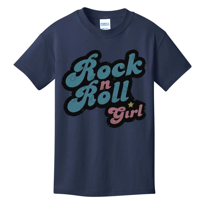 Darla Rock N Roll Girl Kids T-Shirt