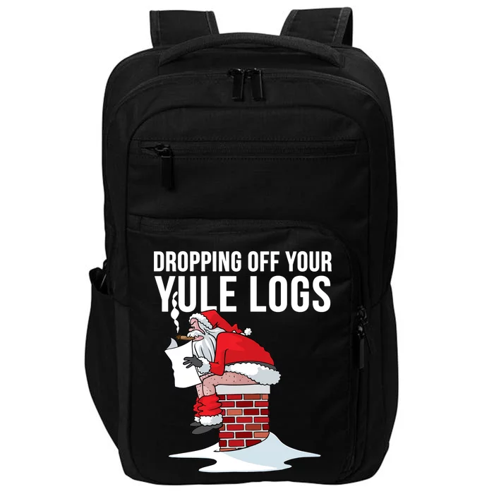 Dropping Off Your Yule Logs Impact Tech Backpack