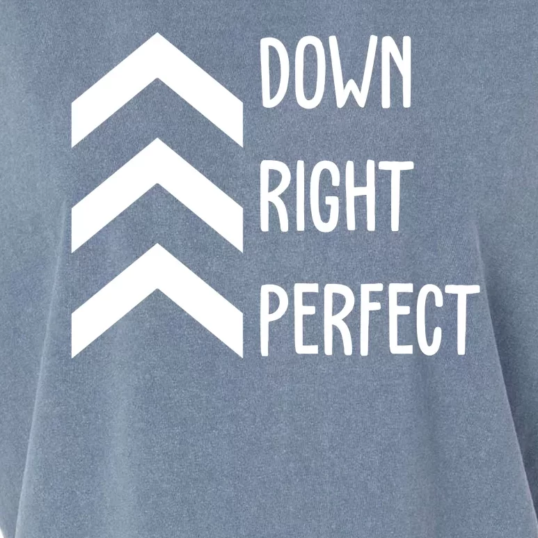 Down Right Perfect Down Syndrome Awareness Garment-Dyed Women's Muscle Tee