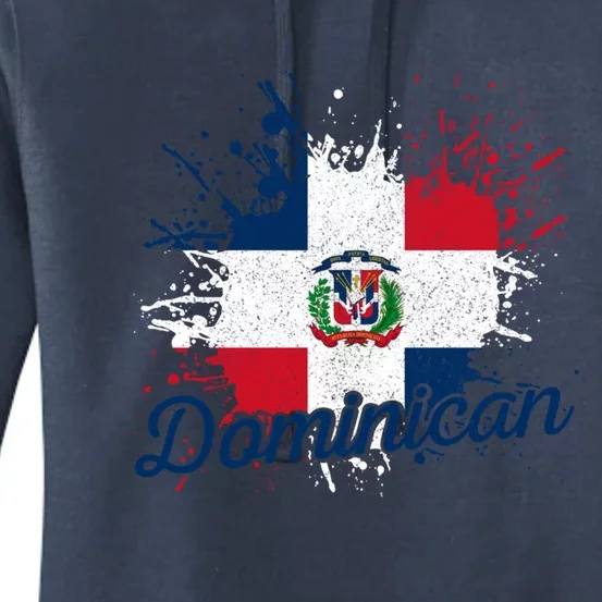 Dominican Republic Patriotic Dominican Pride Flag Gift Women's Pullover Hoodie