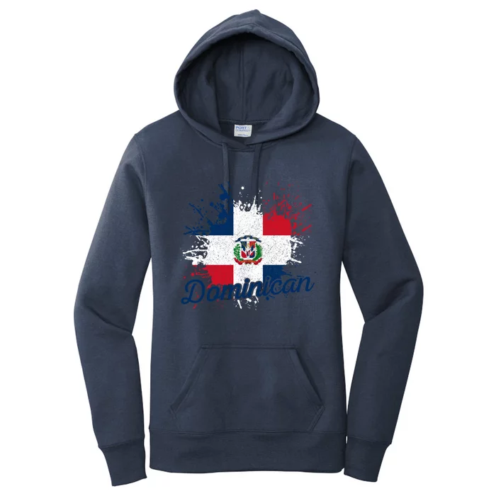 Dominican Republic Patriotic Dominican Pride Flag Gift Women's Pullover Hoodie