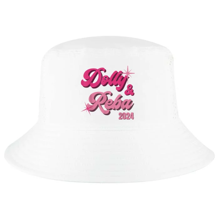 Dolly Reba Pink Groovy Style Cool Comfort Performance Bucket Hat