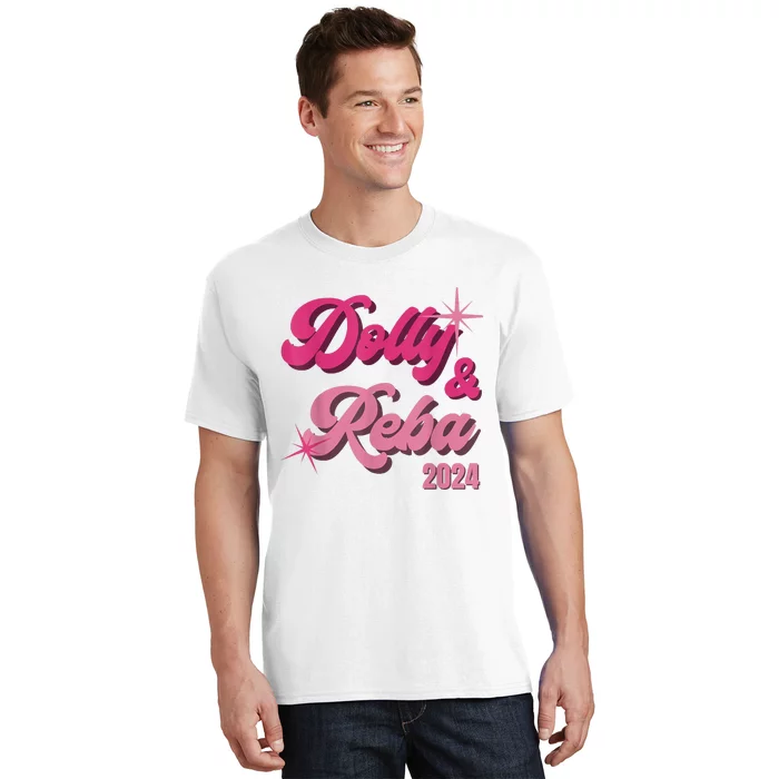 Dolly Reba Pink Groovy Style T-Shirt