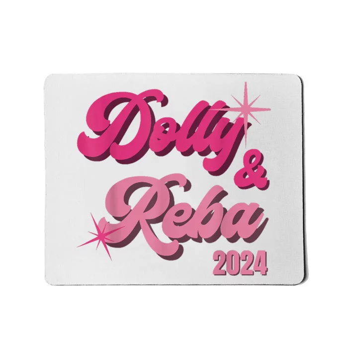 Dolly Reba Pink Groovy Style Mousepad