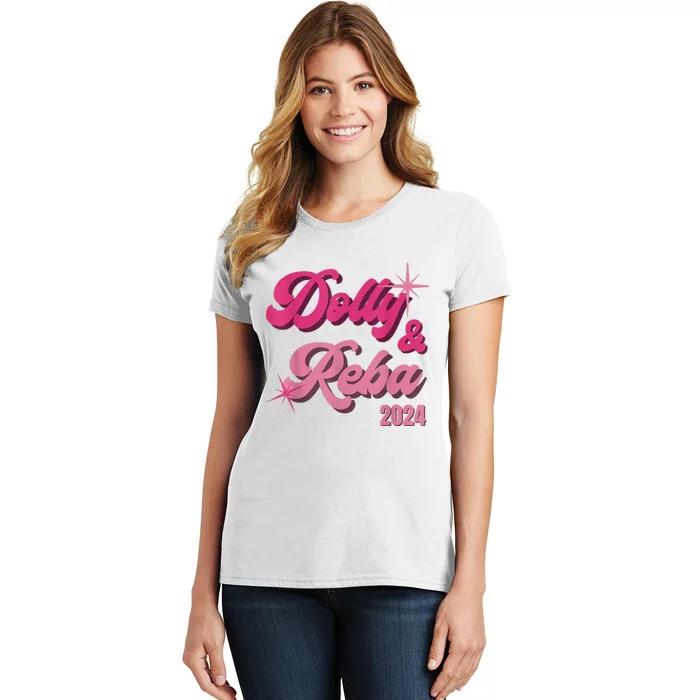 Dolly Reba Pink Groovy Style Women's T-Shirt