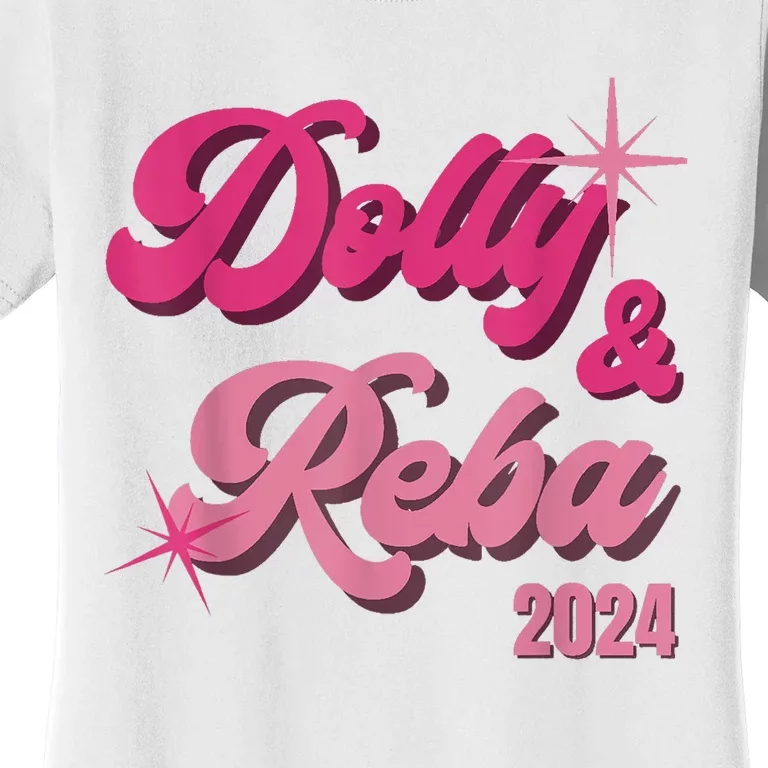 Dolly Reba Pink Groovy Style Women's T-Shirt