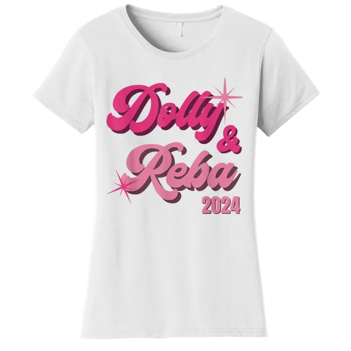 Dolly Reba Pink Groovy Style Women's T-Shirt