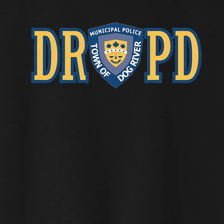 Dog River Police Department Women's Crop Top Tee