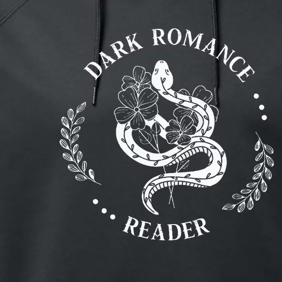 Dark Romance Reader Bookish Smut Reader Smutty Book Lover Performance Fleece Hoodie