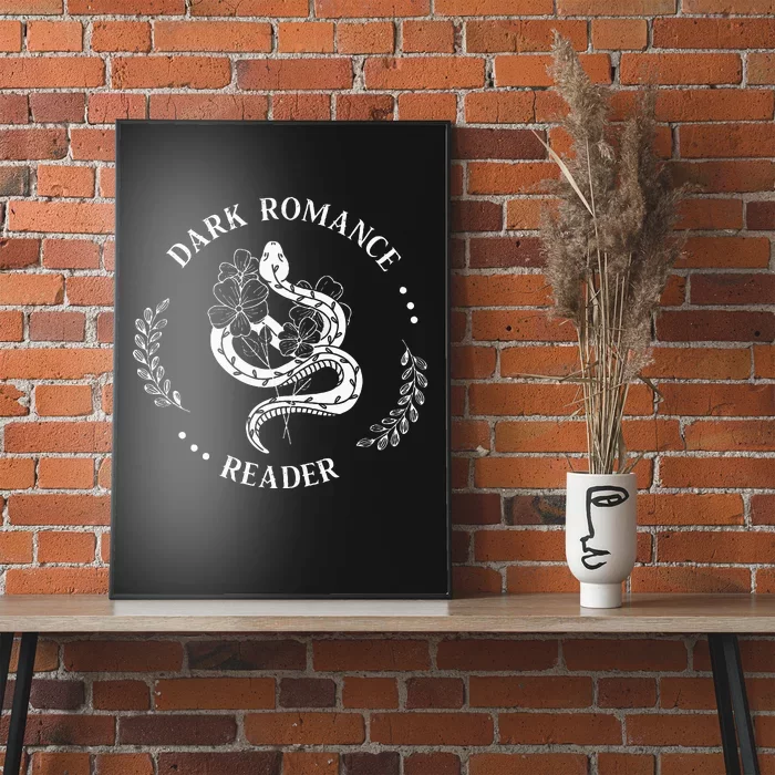 Dark Romance Reader Bookish Smut Reader Smutty Book Lover Poster