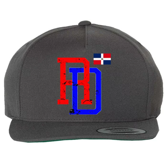 Dominican Republic RD Flag PrideDominican Cute Gifts Wool Snapback Cap