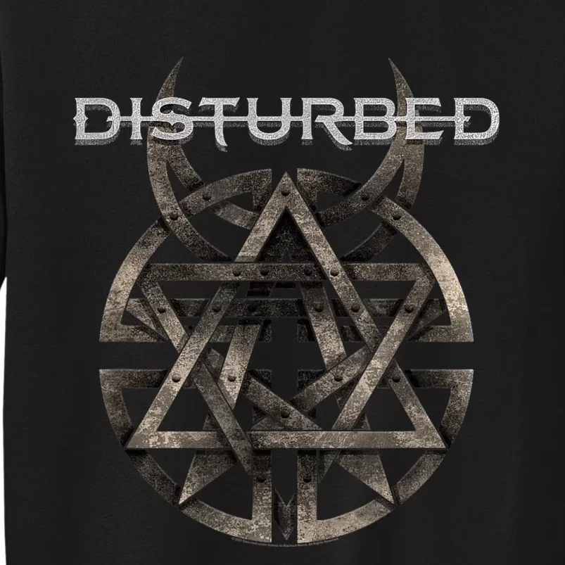 Disturbed Riveted Rock Music Band Sweatshirt