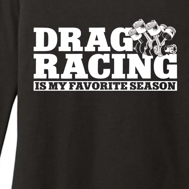 Drag Racing Race Car Drag Racing Is My Favorite Season Gift Womens CVC Long Sleeve Shirt