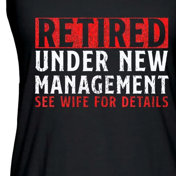 Dad Retiree Retired People Ladies Essential Flowy Tank