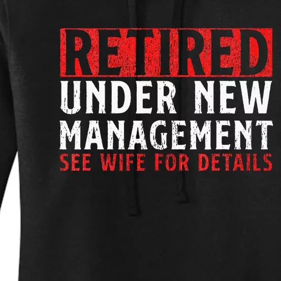 Dad Retiree Retired People Women's Pullover Hoodie