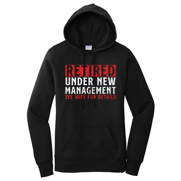 Dad Retiree Retired People Women's Pullover Hoodie