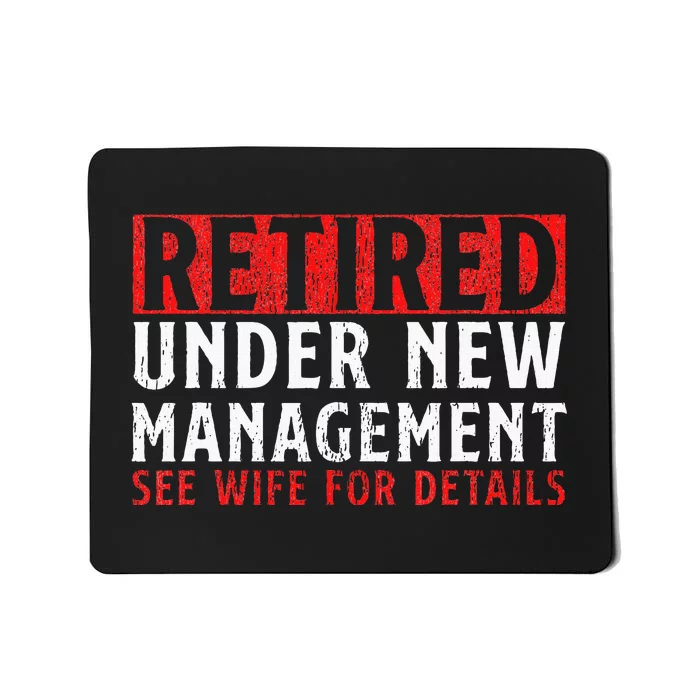 Dad Retiree Retired People Mousepad