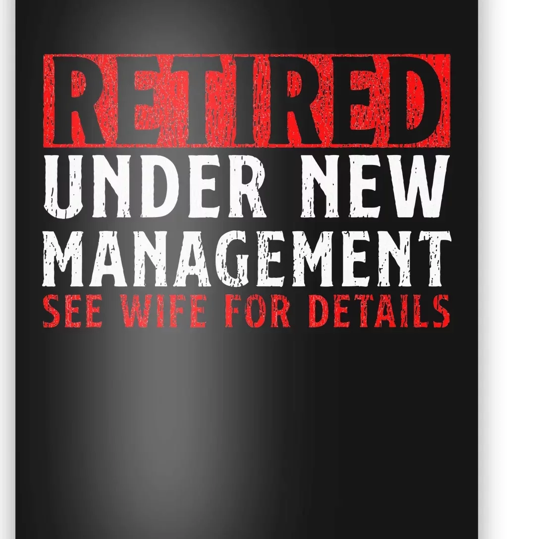 Dad Retiree Retired People Poster