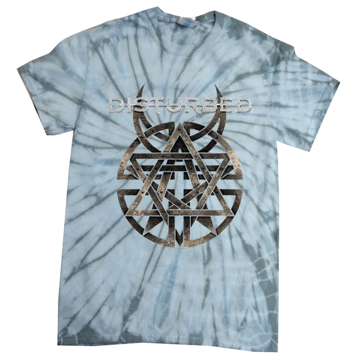 Disturbed RIVETED Rock Music Band Tie-Dye T-Shirt