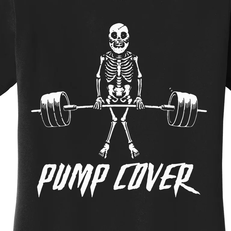 Deadlift Reverse Retro Gym Pump Cover Funny Gymer Women's T-Shirt