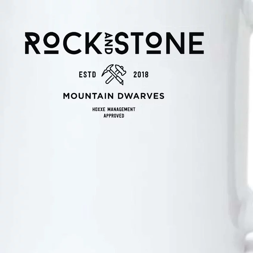 Deep Rock Rock And Stone Black Color Changing Mug