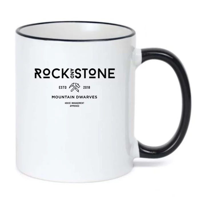 Deep Rock Rock And Stone Black Color Changing Mug