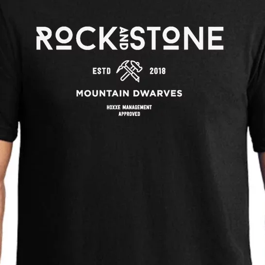 Deep Rock Rock And Stone Pajama Set