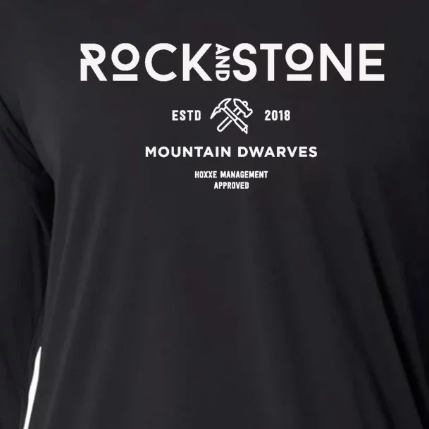 Deep Rock Rock And Stone Cooling Performance Long Sleeve Crew