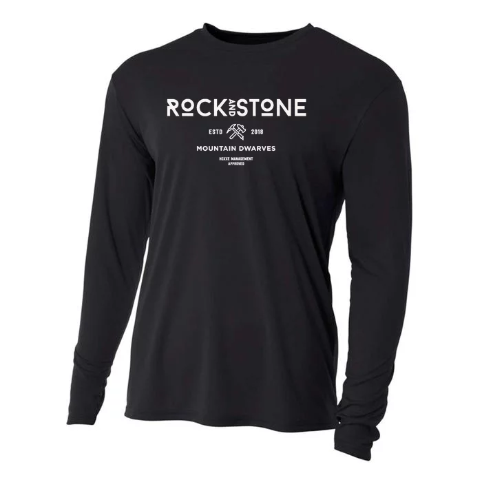 Deep Rock Rock And Stone Cooling Performance Long Sleeve Crew