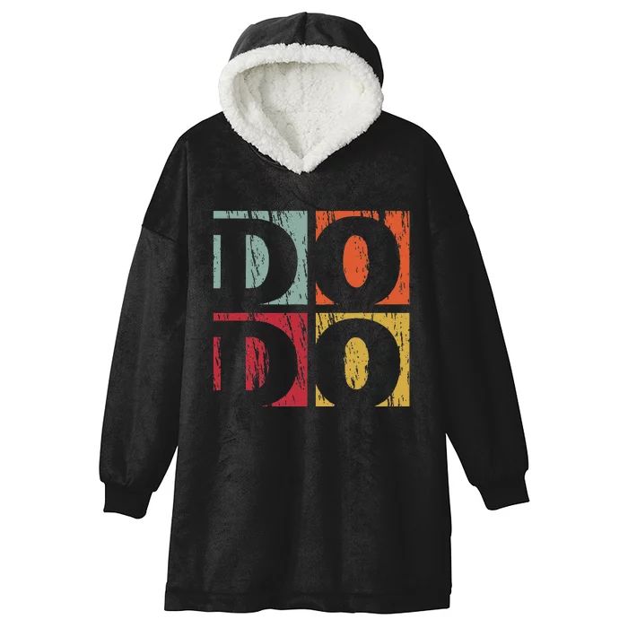 Dodo Retro River Hooded Wearable Blanket