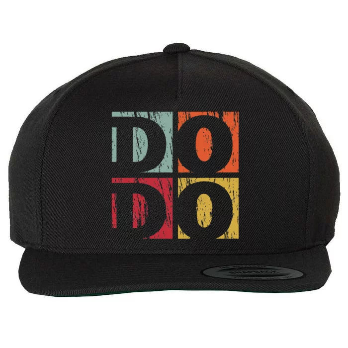 Dodo Retro River Wool Snapback Cap