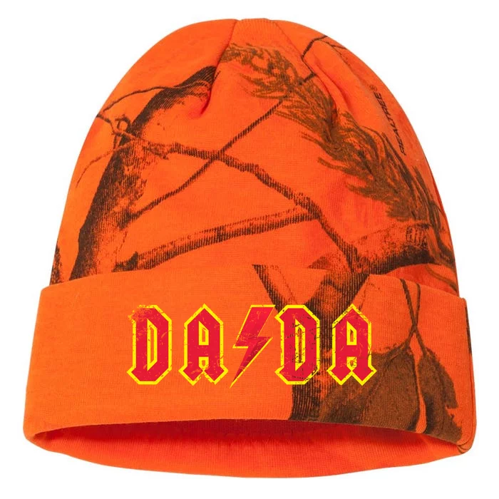 Dada Rocks: Rock And Roll FatherS Day New Dads Distressed Kati - 12in Camo Beanie