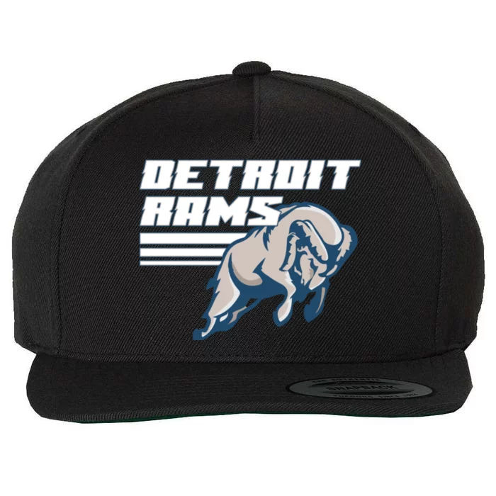 Detroit Rams, Rams Super Bowl Champions, Rams Championship, Ram House Wool Snapback Cap