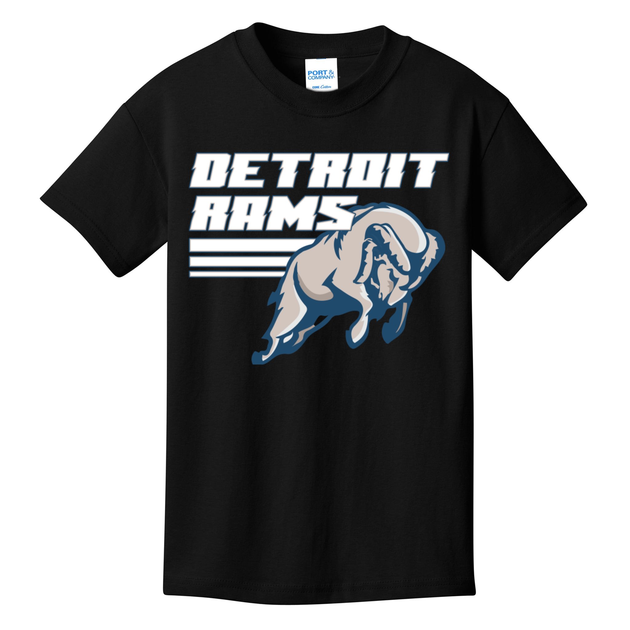 TeeShirtPalace Detroit Rams T-Shirt