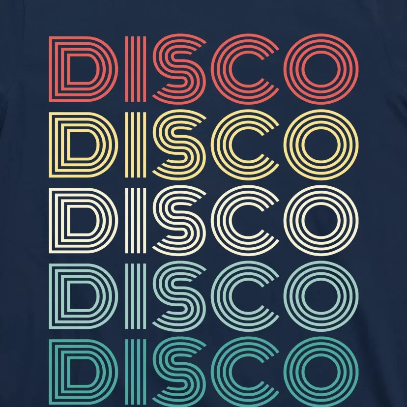 Disco Retro Repeating T-Shirt