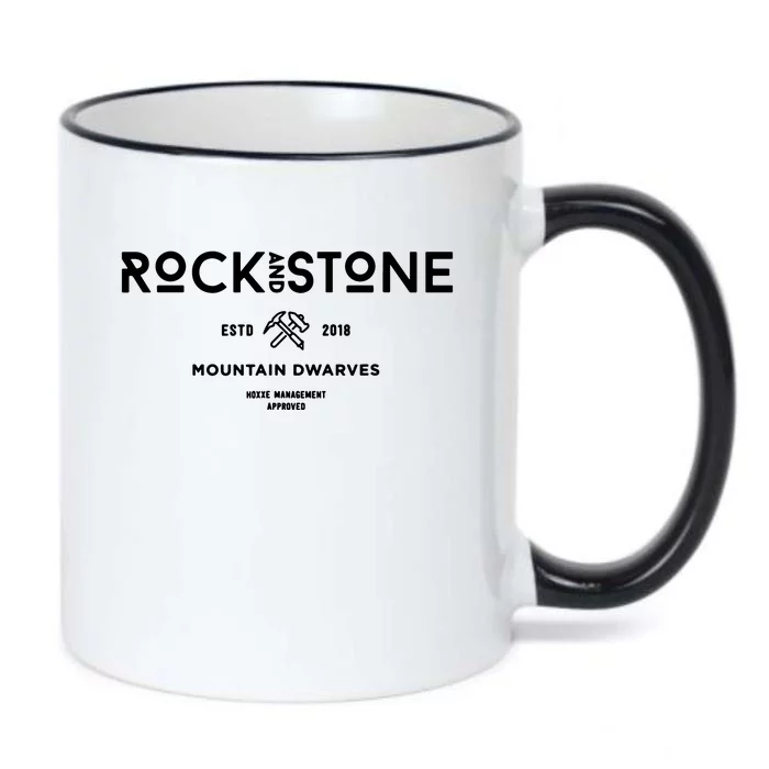 Deep Rock ROck And Stone Black Color Changing Mug