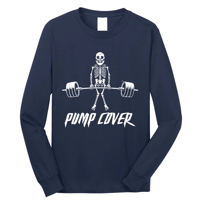 Deadlift Reverse retro Gym Pump Cover Funny Gymer Long Sleeve Shirt