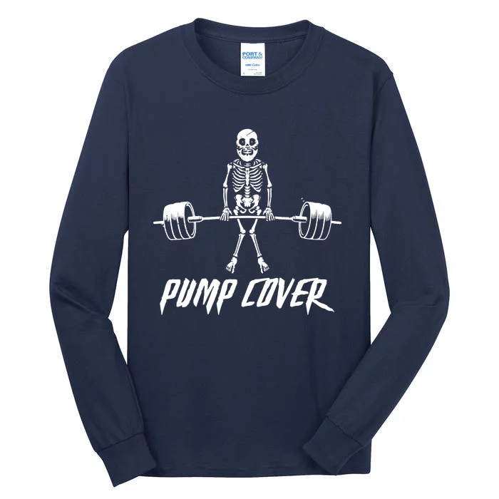 Deadlift Reverse retro Gym Pump Cover Funny Gymer Tall Long Sleeve T-Shirt